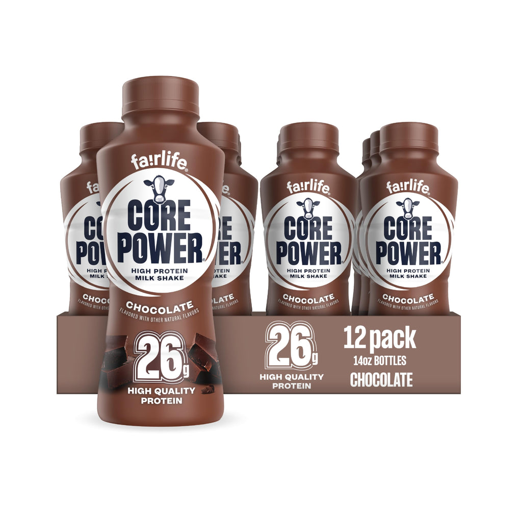 Core Power Protein Shake, Vanilla, 26g Bottle, 14oz