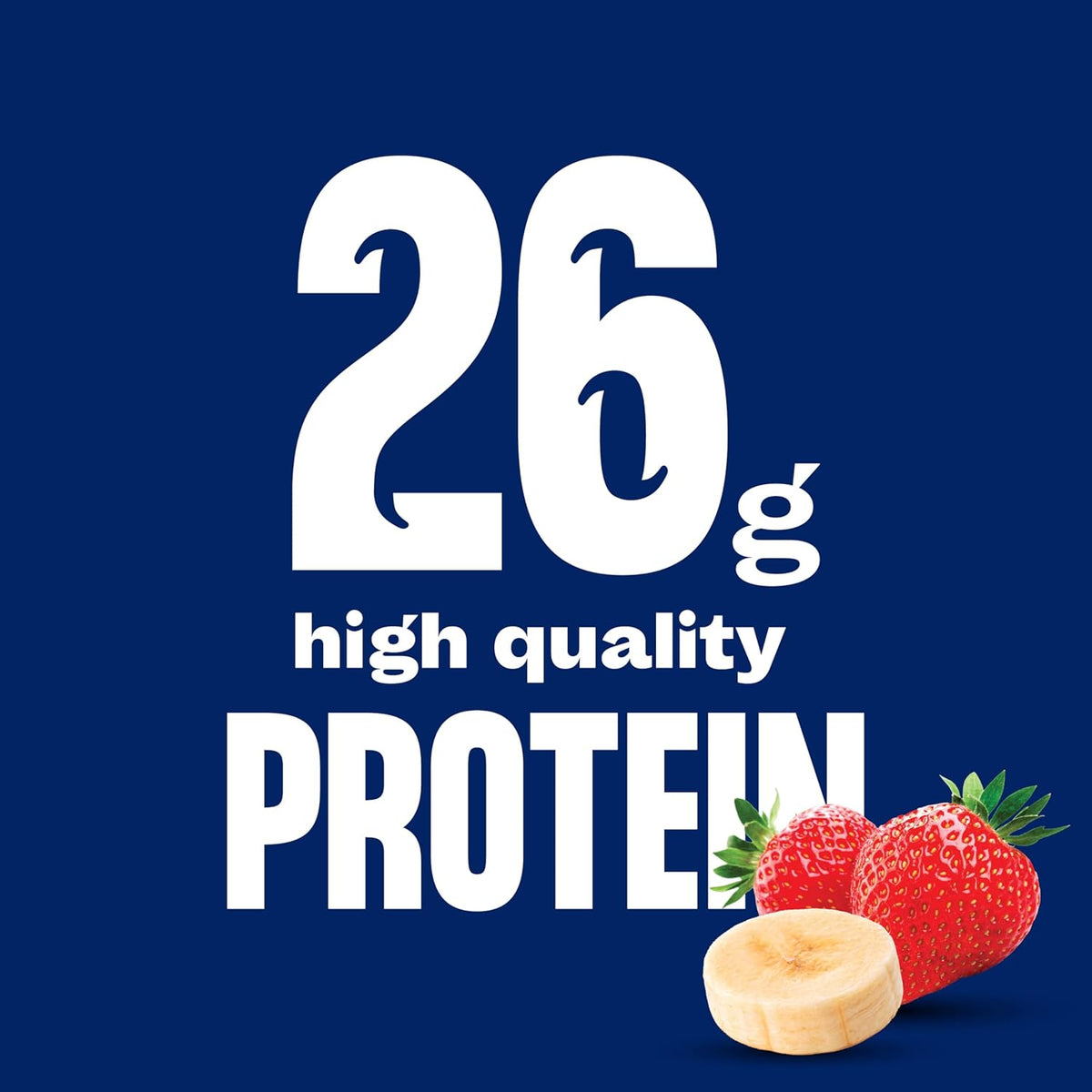 Core Power Protein Shake, Strawberry Banana, 26g Bottle, 14oz